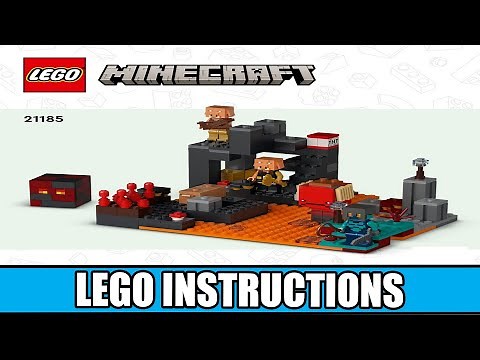LEGO Instructions | Minecraft | 21185 | The Nether Bastion