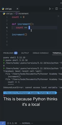 What is Python GLOBAL Statement (Beginner Friendly Tutorial)