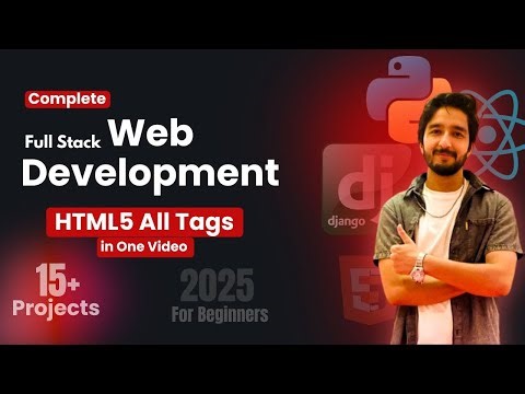 HTML5 All Tags Explained in Urdu/Hindi | Full Stack Web Development Course Urdu/Hindi 2025 (Class 3)