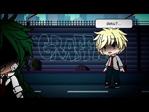 A Villain... (Villain Deku AU) [BkDk] | BNHA | MHA | Gacha Club Skit