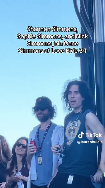 Gene Simmons and Family at Love Ride 34 Event