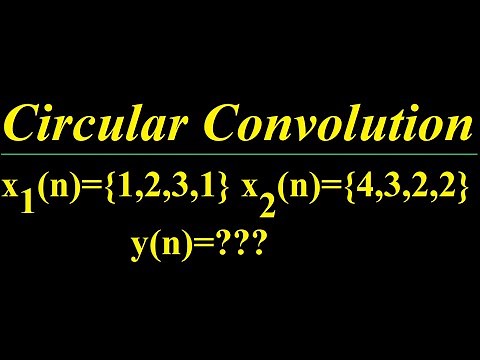 Circular Convolution using Time domain (Example 2)