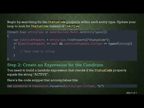 How to Change Boolean to String Comparison in Entity Framework