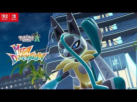 Pokémon Legends: Z-A – Mega Dimension | Mega Lucario Z Reveal Trailer