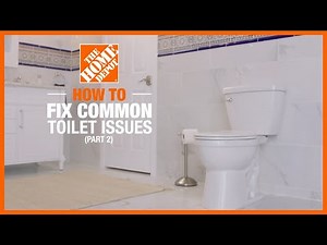 How to Fix Common Toilet Issues (Part 2) | Toilet Repairs | The Home Depot