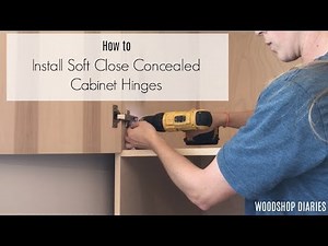 How to Install Concealed Hinges with Liberty Hardware