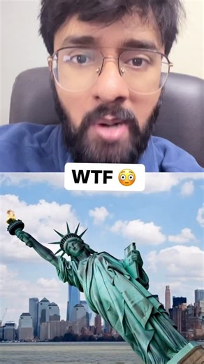 Extra0rdinnary on Instagram: "Strong Winds Topple Statue Of Liberty During Storm, Not The One In New York"