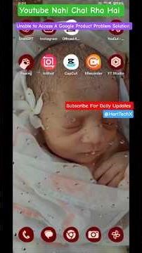🚨 Big Problem! YouTube Not Working | Unable To Access A Google Product | HariTechX #tipsandtricks