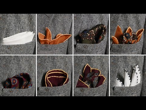 8 Ways To Fold A Pocket Square: Easy Step-by-Step Instructions