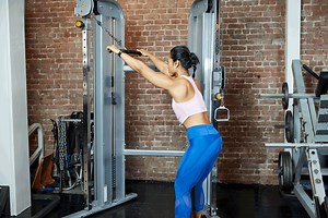 Try Cable Pulldowns for Your Abs and Arms