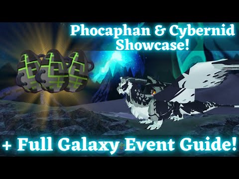Phocaphan & Cybernid SHOWCASE! Full Galaxy Event Guide! [Dragon Adventures] ROBLOX
