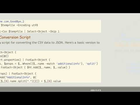 Converting CSV to Nested JSON with PowerShell