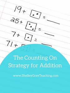 Teaching the Counting On Addition Strategy? Don't Forget to Do This.