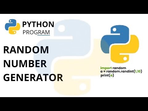 Python Random Number between 1 and 10 | Python Random number in Range | Generate Random Number