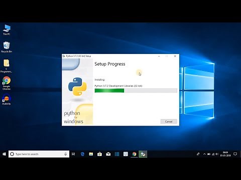 How to Install Python 3.7.2 on Windows 10