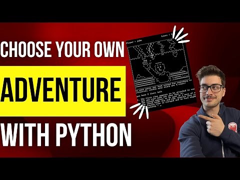 Python Text Based Adventure Game Tutorial!