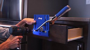 7.8K views · 244 reactions | The new Cabinet Hardware Jig makes it easy to install new knobs and pulls accurately and consistently every time. Perfect for new projects and refreshing existing cabinets. Learn More: goo.gl/5qTFqP | Kreg Tool | Facebook
