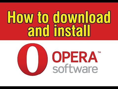 How to download and install Opera Browser on Windows 10