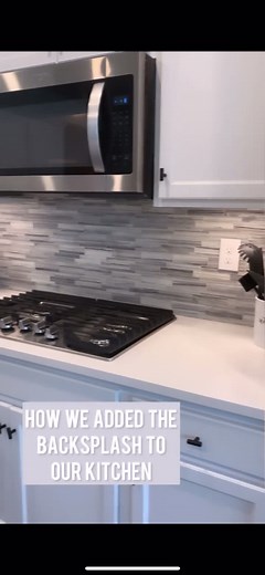 DIY Glass Tile Backsplash Installation with MusselBound Adhesive
