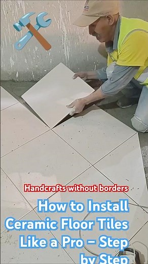 How to Install Ceramic Floor Tiles Like a Pro – Step by Step#tiles #ceramic #diy
