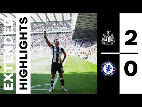 Newcastle United 2 Chelsea 0 | EXTENDED Premier League Highlights