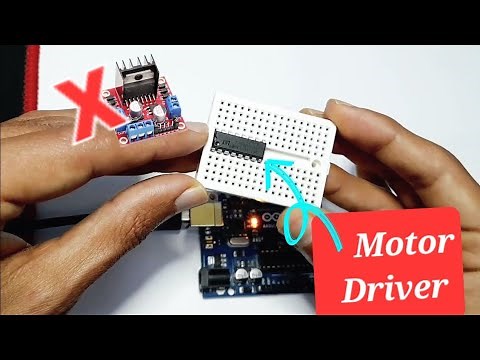 How to Control DC Motors with L293D Motor Driver and Arduino