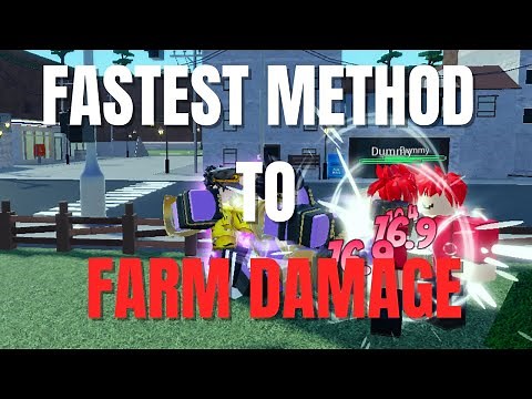 Fastest Method to Farm Damage | A Universal Time