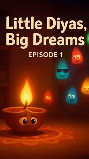 Little Diyas, Big Dreams – Episode 1 | Heartwarming 3D Diwali Short Film (Telugu)