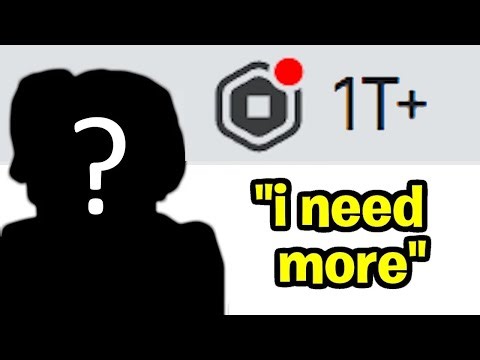 This Roblox Account Has 1 TRILLION Robux