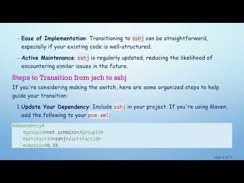 Resolving the java.io.IOException with jsch: A Transition to sshj