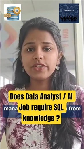 Is SQL needed for AI & Data Analytics? | #sql #dataanalytics #artificialintelligence