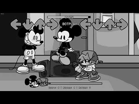 FNF Sunday Night Suicide: HD Reanimated [UPDATE!] Mickey Mouse Phase 4 [FULL HORROR MOD]