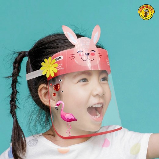 36 reactions | Are you feeling too bland with your face shield? Let MR.DIY share some art and craft ideas with you. DIY your face shield and make it into an adorable one!  9037539_Cartoon Face Shield: RM1.10 #MRDIY #AlwaysLowPrices #FaceShield | MR DIY | Facebook