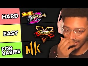 RANKING THE EASIEST AND HARDEST FIGHTING GAMES
