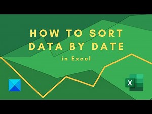 How to Sort Data by Date in Excel