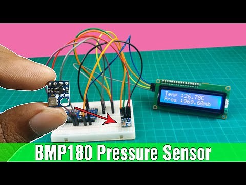 BMP180 pressure sensor Arduino tutorial | Step by step instructions [Code & Circuit diagram]