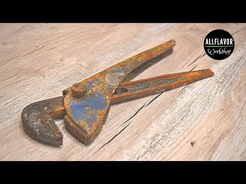 Old and Rusty Wrench Restoration | Old Tool Restoration