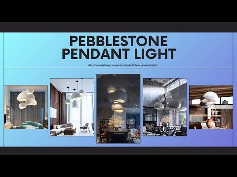 Pebblestone Pendant Light