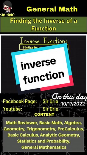 Find the Inverse of a Function: A Math Tutorial