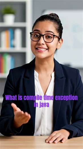 checked exception | compile time exception in java #corejava #javainterview #interview #ytshorts