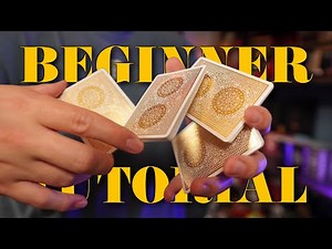 Beginner Card Shuffling Tutorial! (Easy Cardistry!)