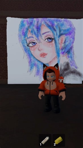 Roblox - Spray paint✨♥️♥️ (pt:-1)#roblox #art #drawing #shorts #painting