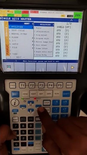 Fanuc Robot || Single axis mastering