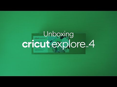 Unboxing the New Cricut Explore 4 Smart Cutting Machine