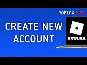 How to Create A New Account on Roblox Web On PC (New Update)