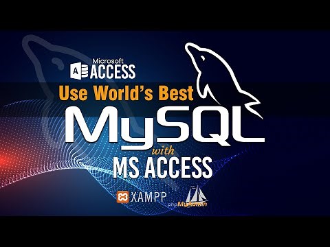 How to Use MySQL Server with MS Access | Localhost based
