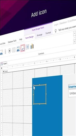 Login Form Design in MS Access