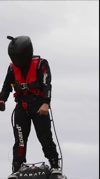 Jetpack Strapped to Legs