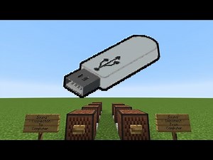 USB in minecraft - Note block version