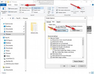 How to Reset Folder View Settings in Windows 10 - MajorGeeks